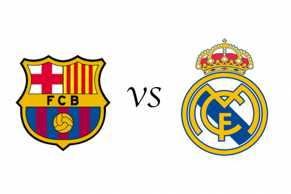 FC Barcelona mot Real Madrid laguppställning